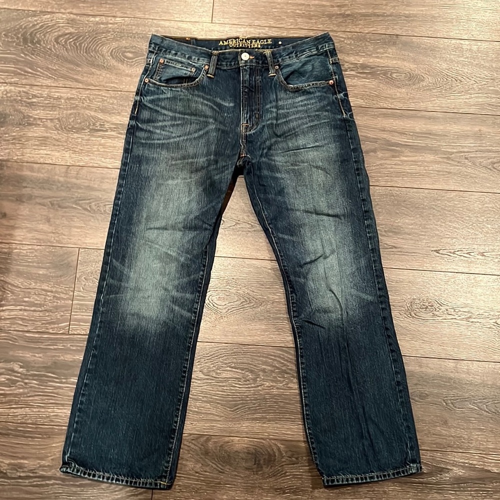 American Eagle Classic Bootcut Mens Jeans Size 34x32